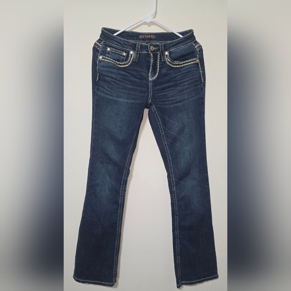 Boot Barn Women Boot Cut Blue Jeans Size 27